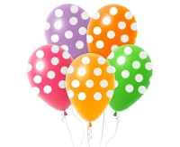 Balony Grochy, 12"/ 5 szt.